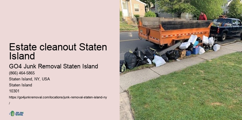 Professional cleanout Estate cleanout Staten Island