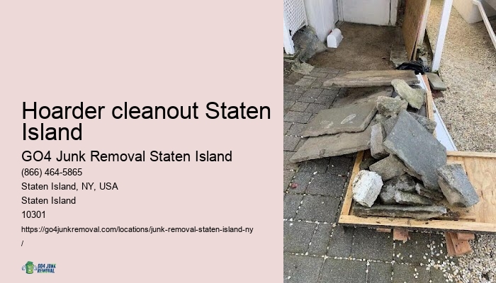 Fast garbage removal Hoarder cleanout Staten Island