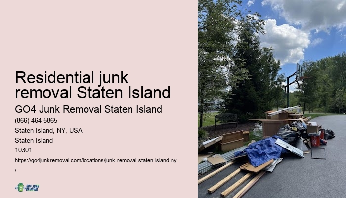 E-waste disposal Residential junk removal Staten Island
