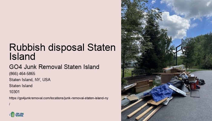 Junk removal near me Rubbish disposal Staten Island