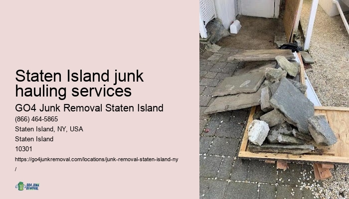 Junk hauling Staten Island junk hauling services