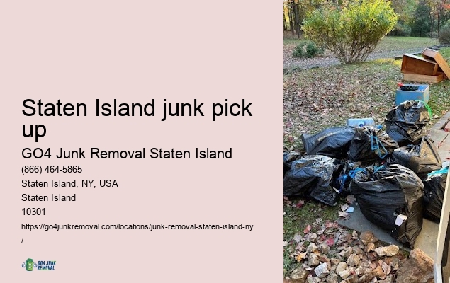 Refrigerator removal Staten Island junk pick up