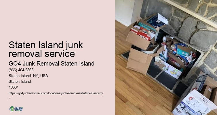 Construction site cleanup Staten Island junk removal service
