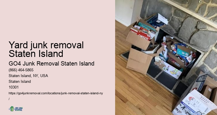Yard junk removal Staten Island brass recycling