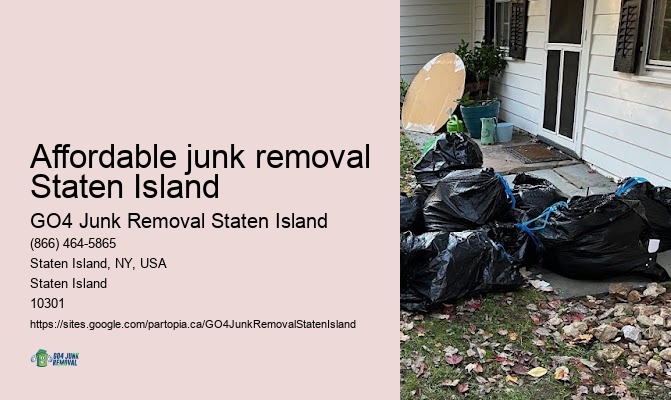 Affordable junk removal Staten Island cleanout services