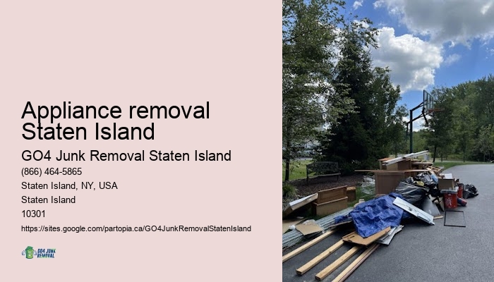 Green disposal Appliance removal Staten Island
