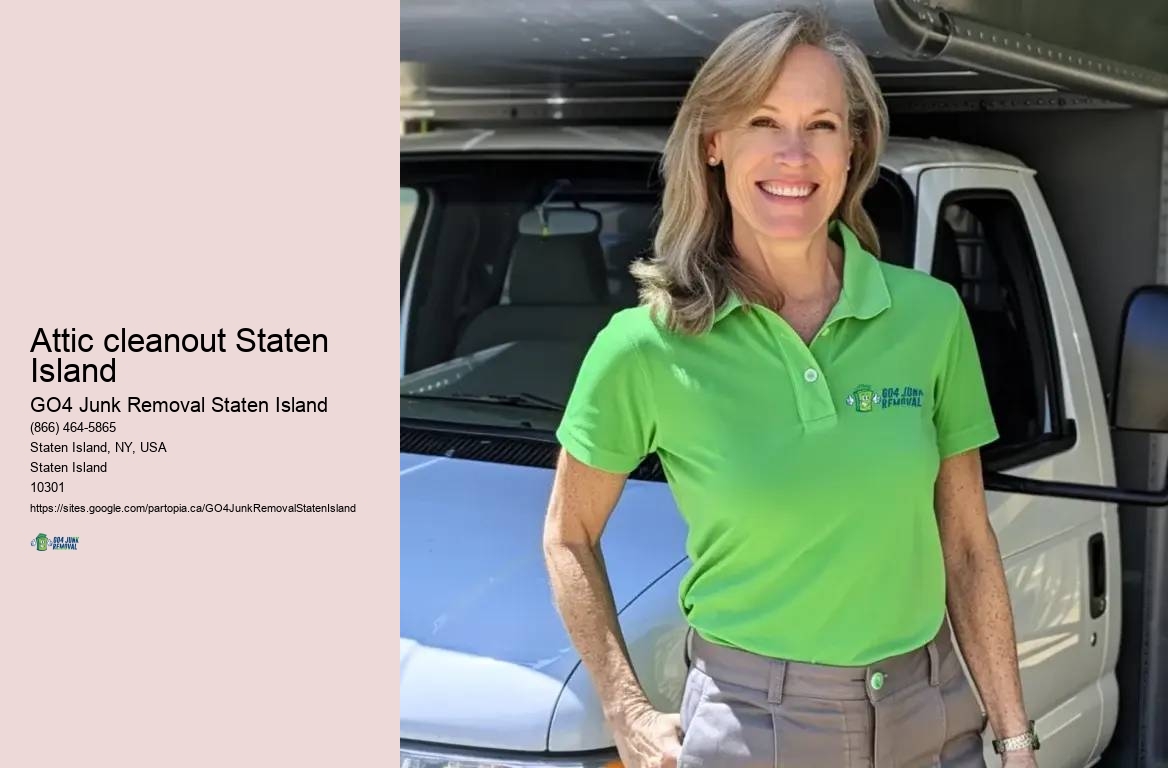 Attic cleanout Staten Island junk moving services