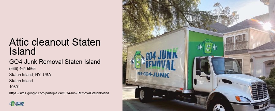Fast garbage removal Attic cleanout Staten Island