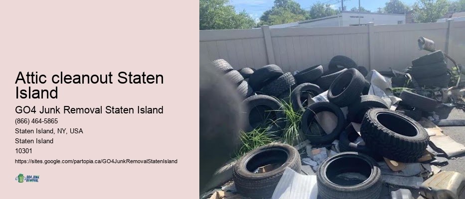 Attic cleanout Staten Island professional junk haulers
