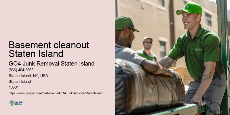 Basement cleanout Staten Island apartment cleanout