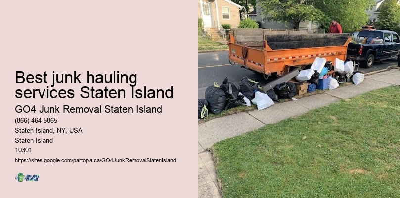 Junk disposal service Best junk hauling services Staten Island