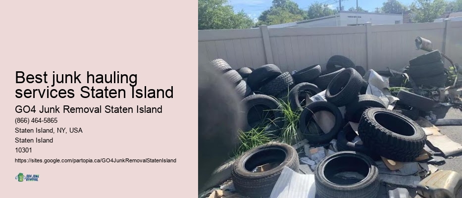 Bulk item removal Best junk hauling services Staten Island