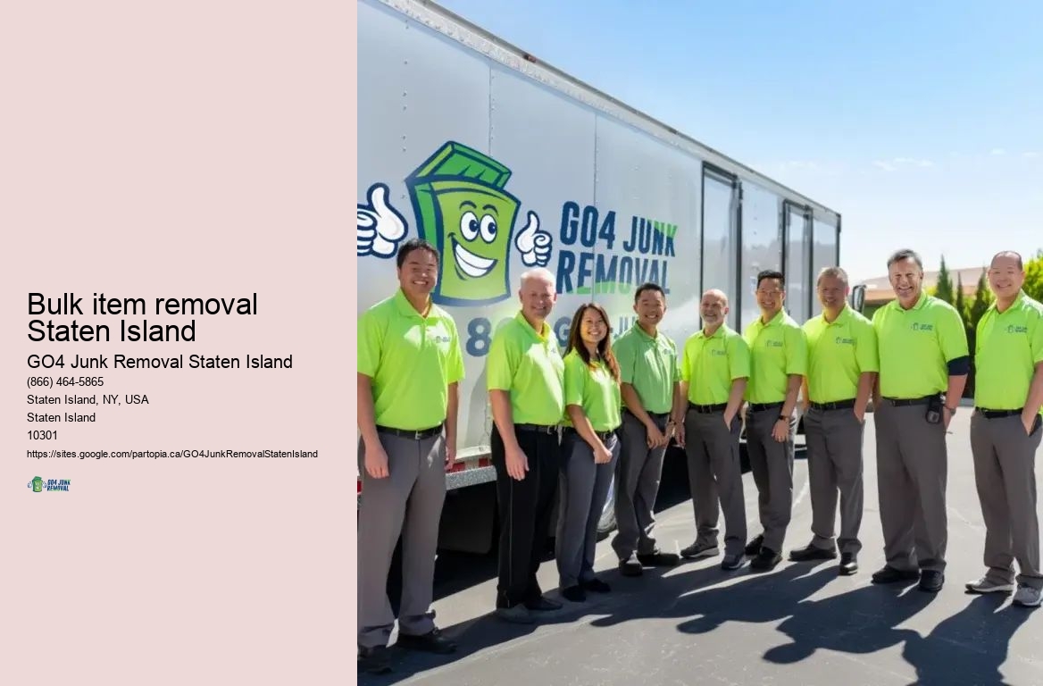 Bulk item removal Staten Island