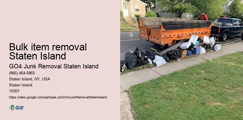 Local junk haulers Bulk item removal Staten Island