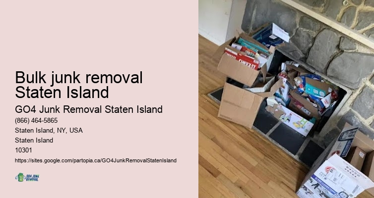 Bulk junk removal Staten Island e-waste recycling