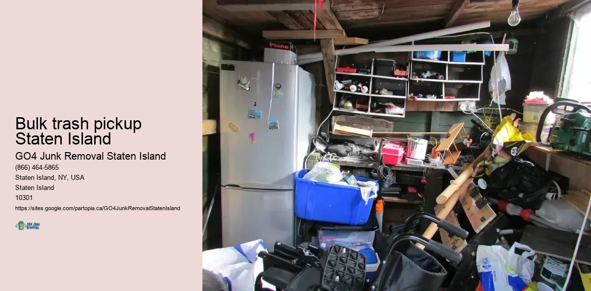 Bulk trash pickup Staten Island waste removal company