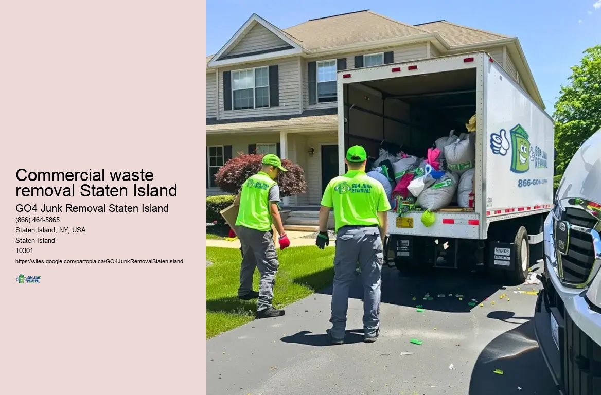 Commercial waste removal Staten Island junk removal and hauling
