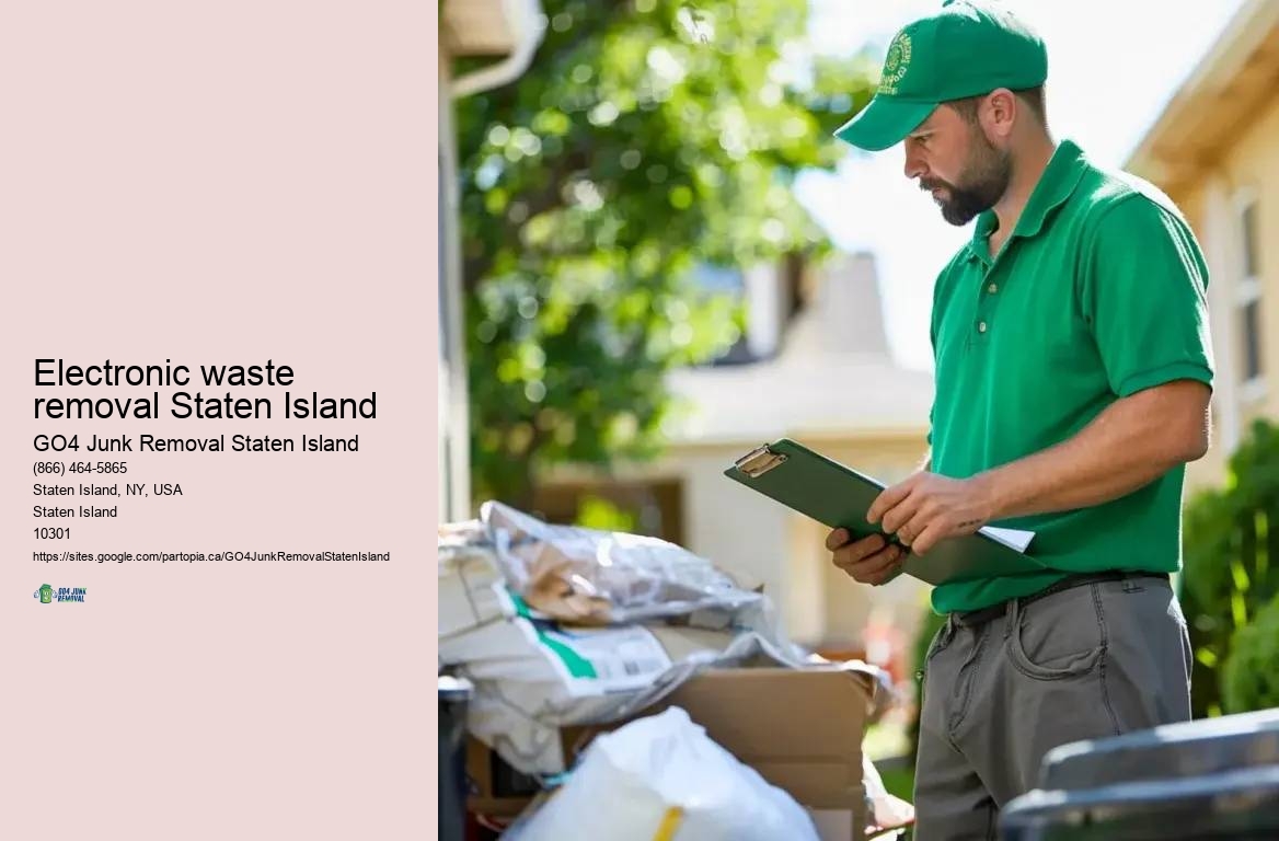 Old mattress removal Electronic waste removal Staten Island