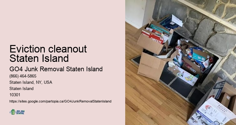 Quick appliance pickup Eviction cleanout Staten Island