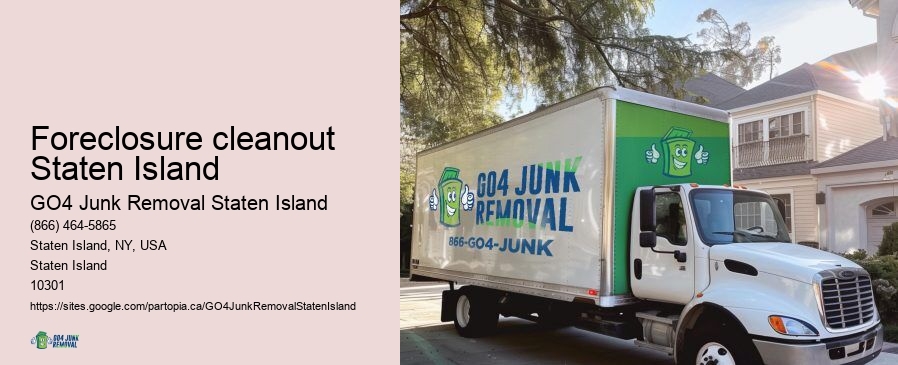 Foreclosure cleanout Staten Island business waste removal