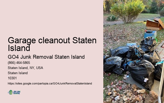 Garage cleanout Staten Island affordable debris removal