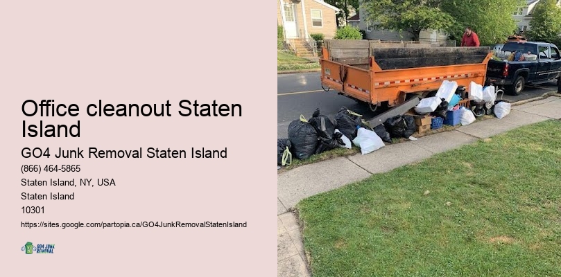 Efficient junk removal Office cleanout Staten Island