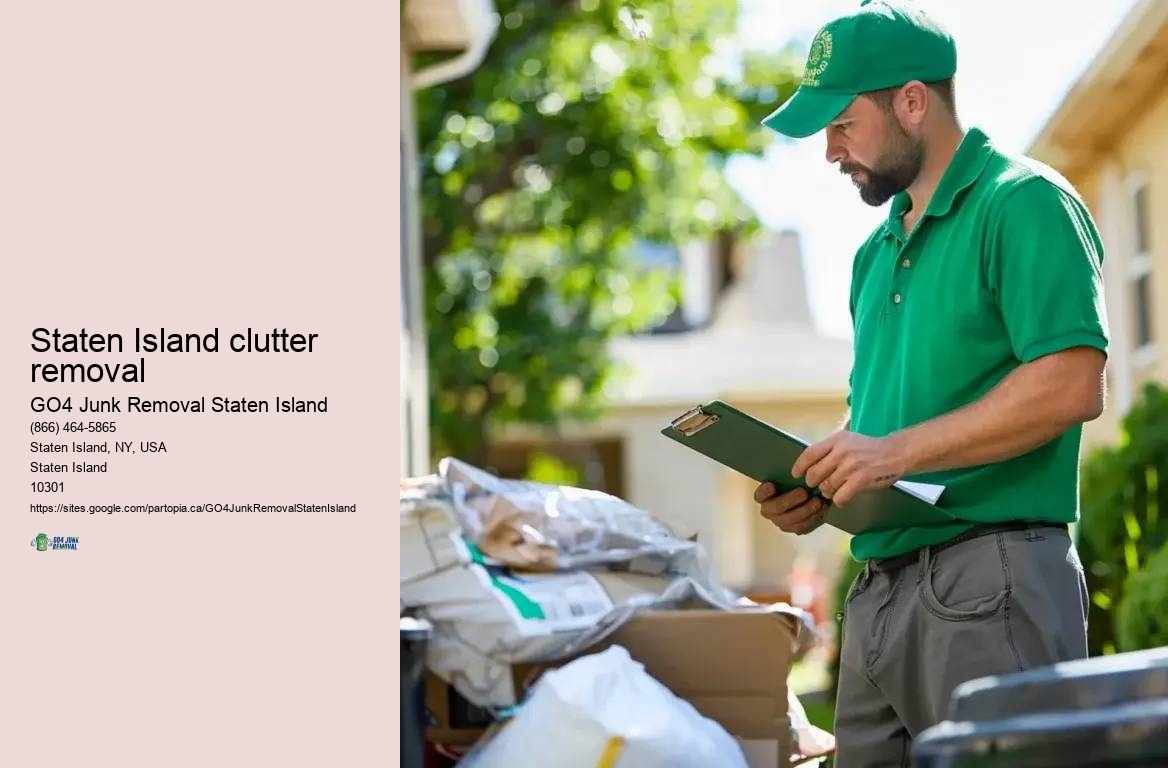 Household junk removal Staten Island clutter removal