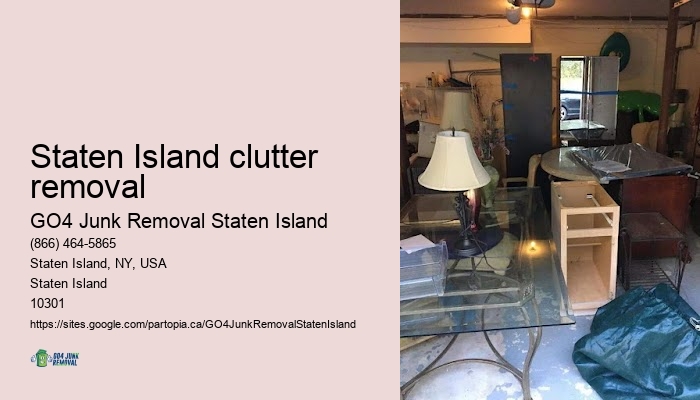 Old furniture removal Staten Island clutter removal