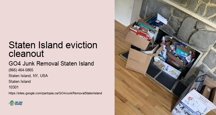 Microwave removal Staten Island eviction cleanout