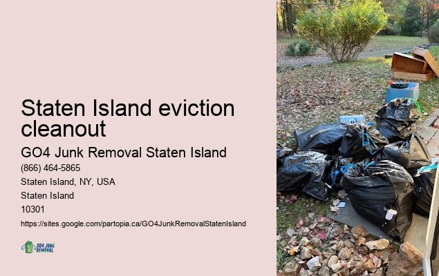 Full service junk removal Staten Island eviction cleanout