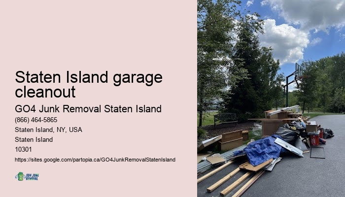 Basement junk removal Staten Island garage cleanout