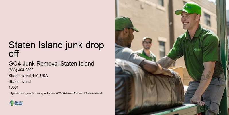 Basement cleanout Staten Island junk drop off