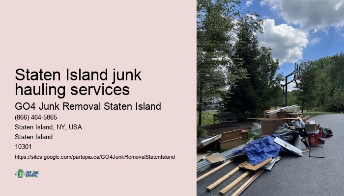 Yard junk removal Staten Island junk hauling services