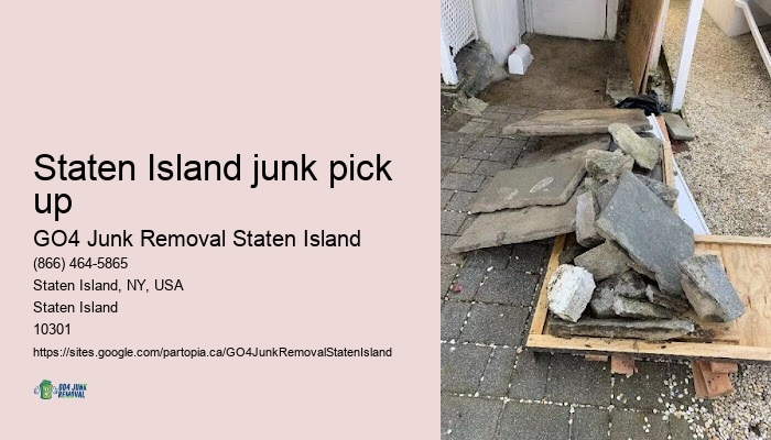 Staten Island junk pick up trash hauling company