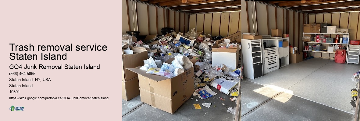 Clean up junk Trash removal service Staten Island
